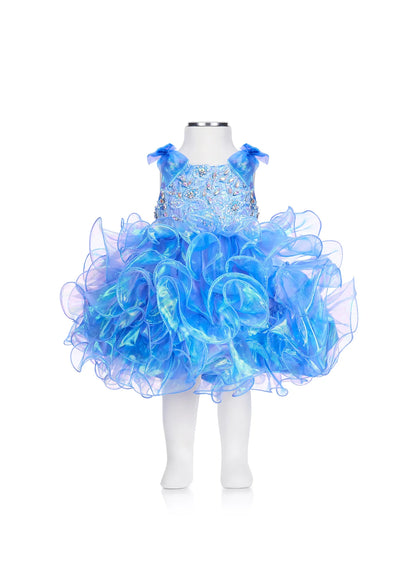 Ashley Lauren 7004 Girls Cupcake Pageant Dress