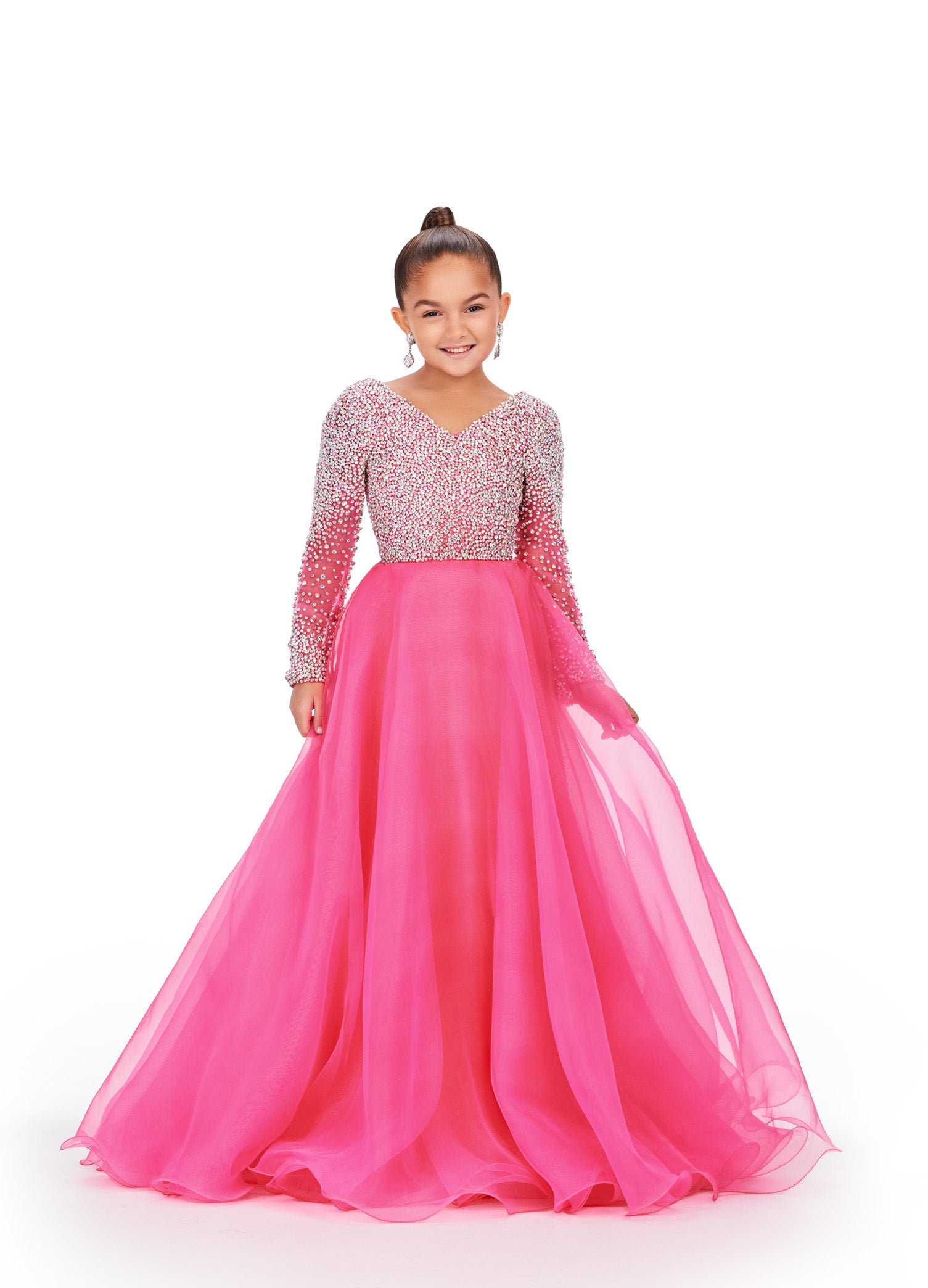 kids girl long sleeve dress Arshiner Girls High Low Swing with Belt Black 5-6Y Please kindly allow difference according to manual measurement Simplee kids Girl Off Shoulder