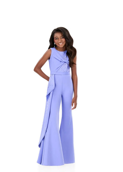 ASHLEYlauren Style 8341 Kids Jumpsuit Side Ruffle