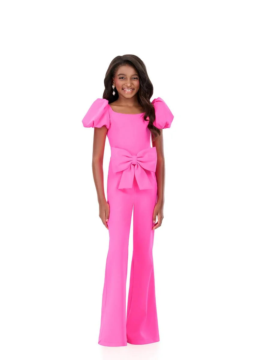 ASHLEYlauren 8357 Girls Pageant Jumpsuit