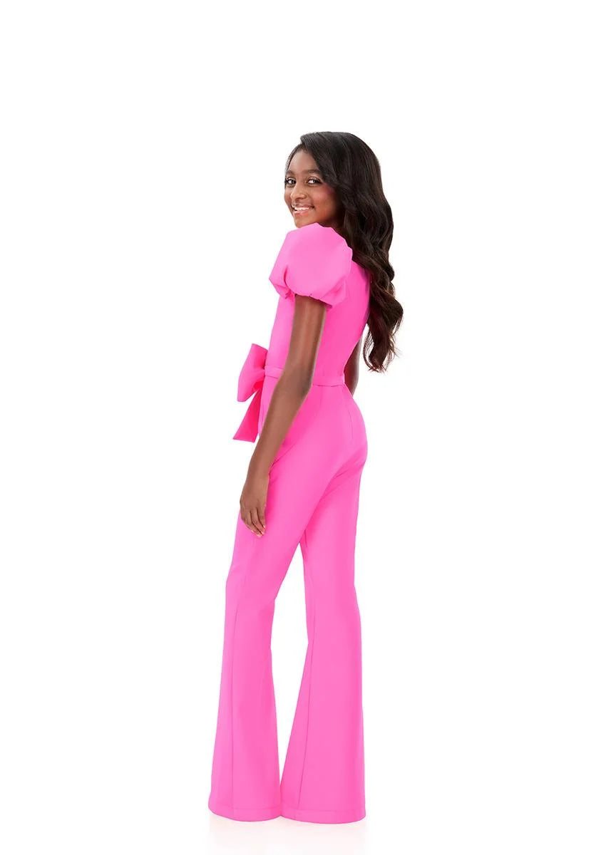 ASHLEYlauren 8357 Girls Pageant Jumpsuit