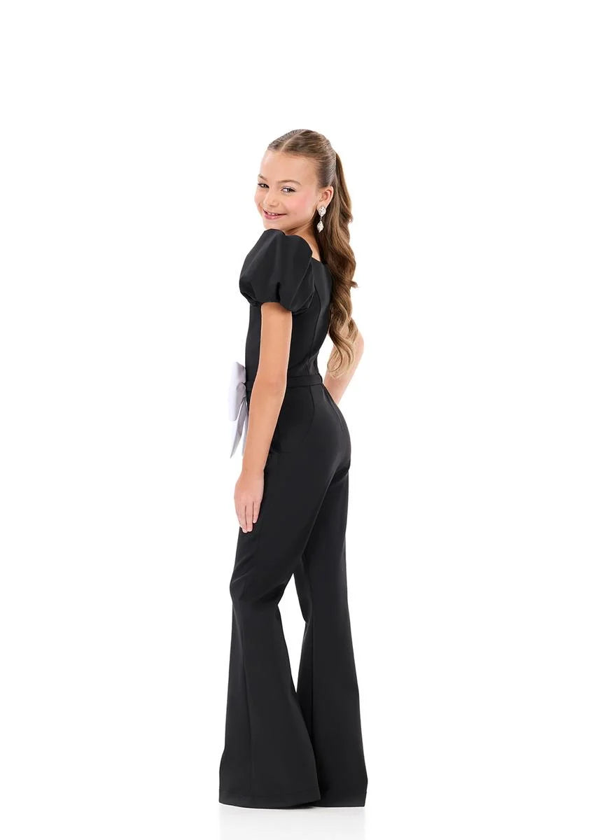 ASHLEYlauren 8357 Girls Pageant Jumpsuit