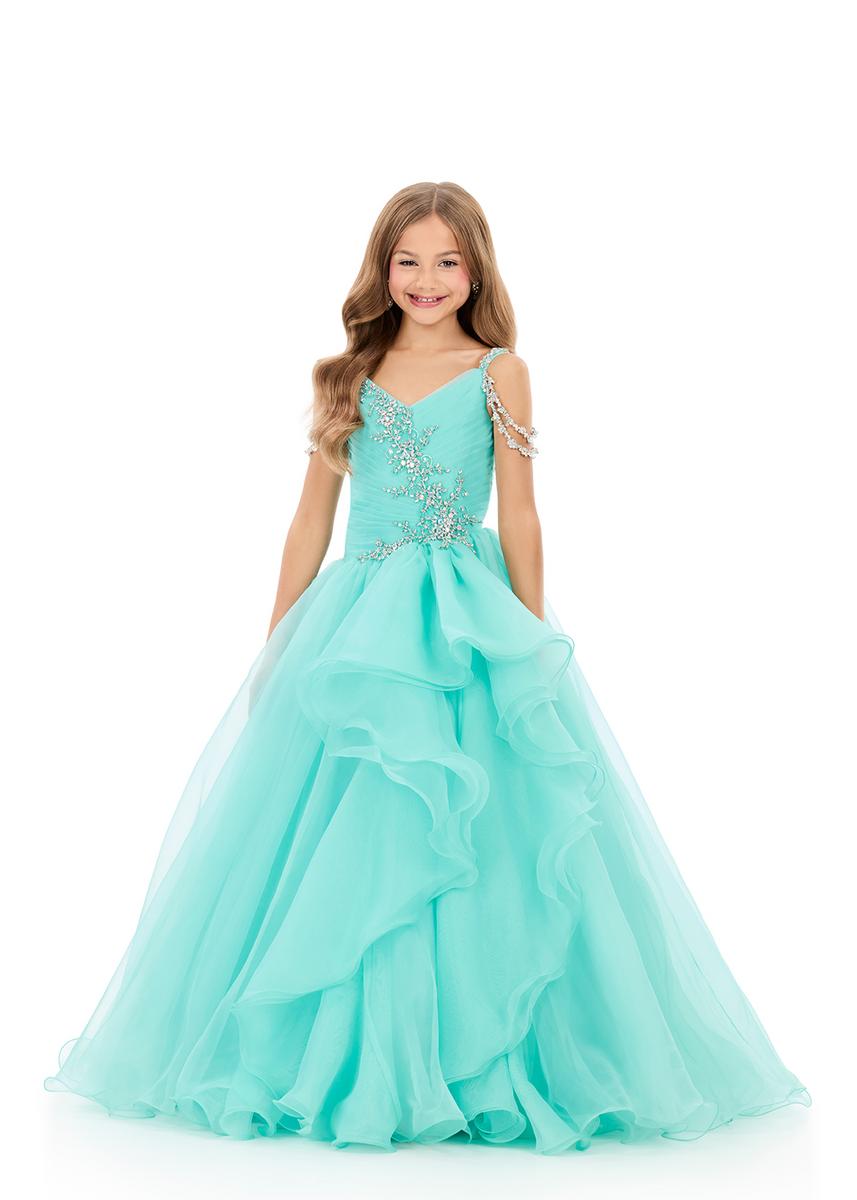 Ashleylauren 8378 Kids Pageant Dress Ballgown