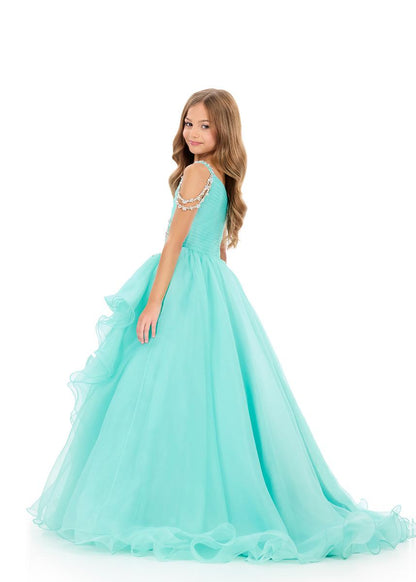 Ashleylauren 8378 Kids Pageant Dress Ballgown