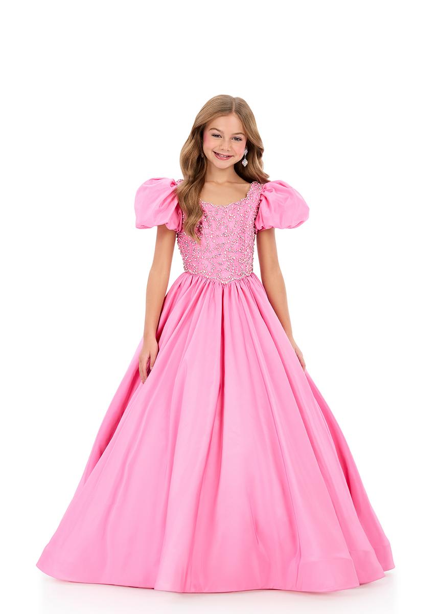 strapless open back dress Heavy French style princess dress with chest pad, puff sleeves, off-th   Lee Nhi Boutique