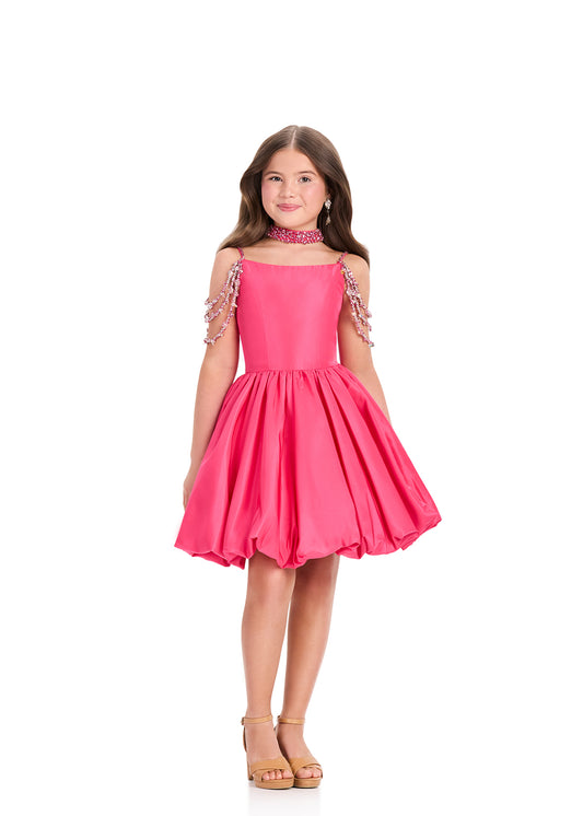 ASHLEYlauren 8397 girls short dress