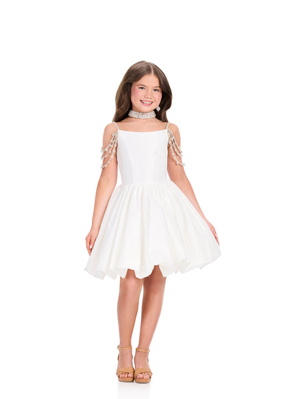 ASHLEYlauren 8397 girls short dress flared skirt
