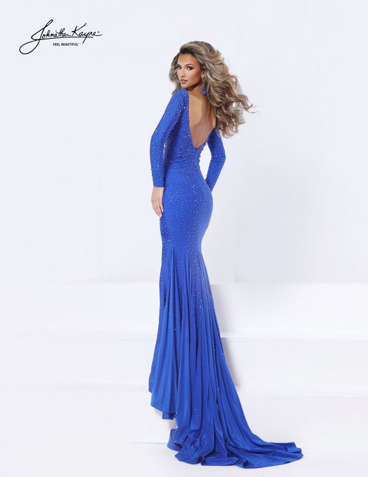 Johnathan Kayne 9213SL Pageant Dress Long Sleeve