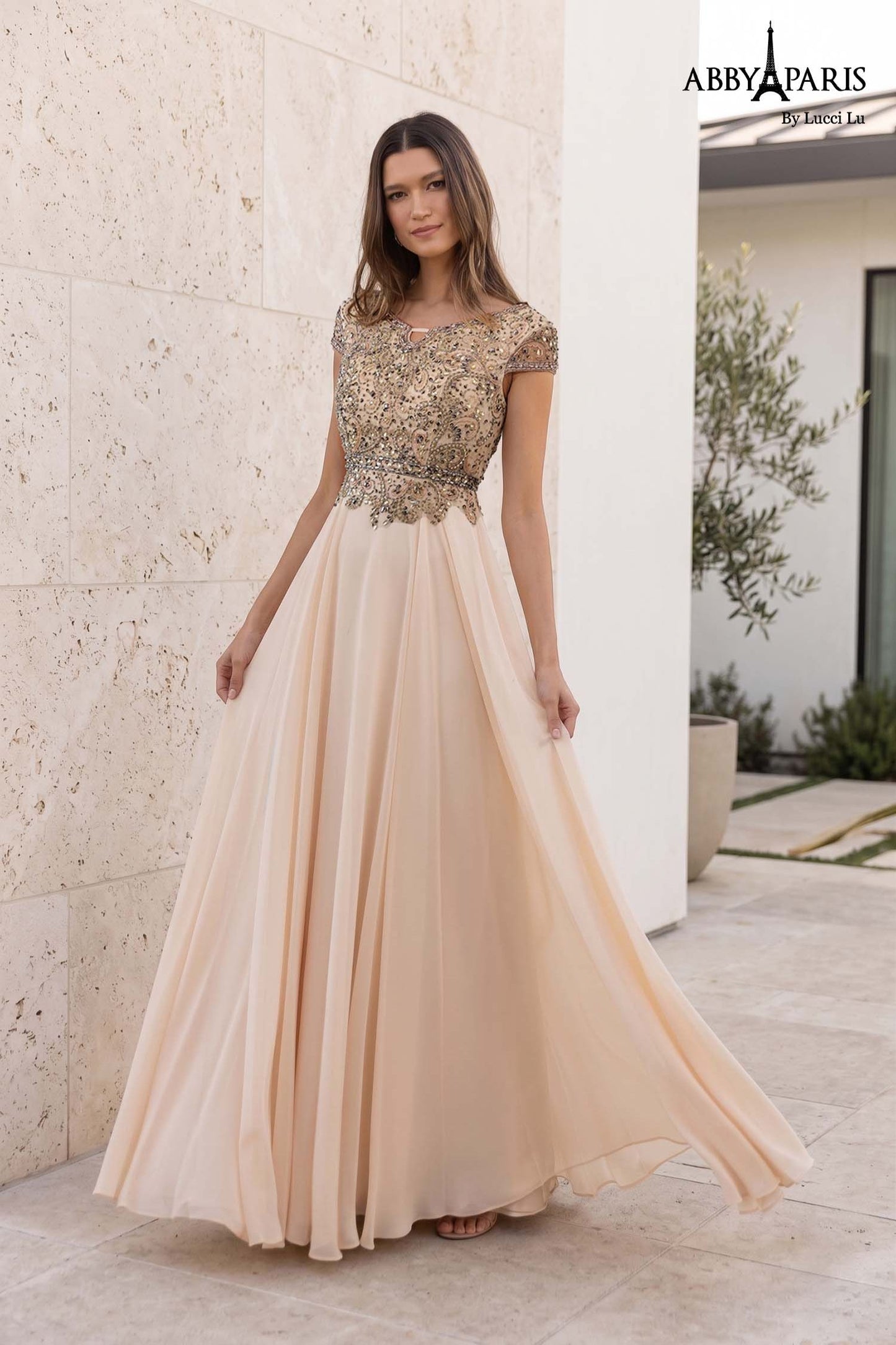 Abby Paris 95091 Mother of the Bride Groom Dress