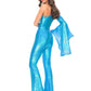 Ashley Lauren 11047 Be bold in this sequin one shoulder jumpsuit with long bell sleeve. This jumpsuit would be perfect for your next pageant or special formal event and gives us some major 70's vibes!  Colors  Neon Blue, AB Ivory, Neon Orange, Neon Pink  Sizes  0, 2, 4, 6, 8, 10, 12, 14, 16,  Jumpsuit One Shoulder Sequin Bell Sleeve Exposed Zipper