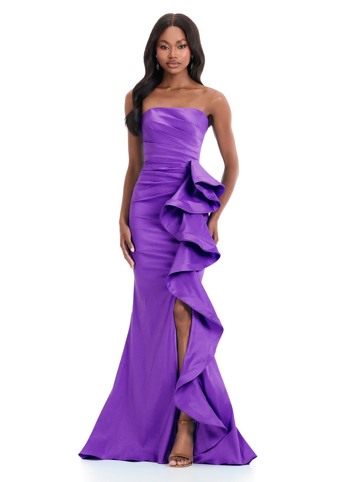 ASHLEYlauren 11751 Orchid Gown