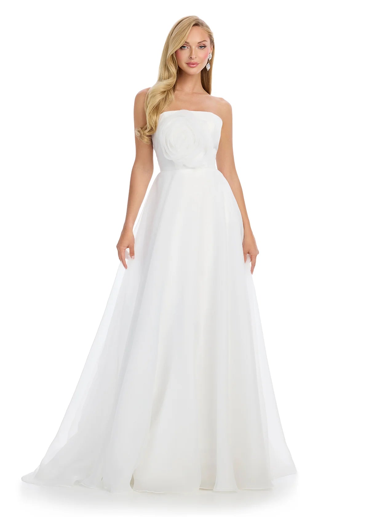Ashley Lauren 11913_Ivory_Organza_Ball_Gown