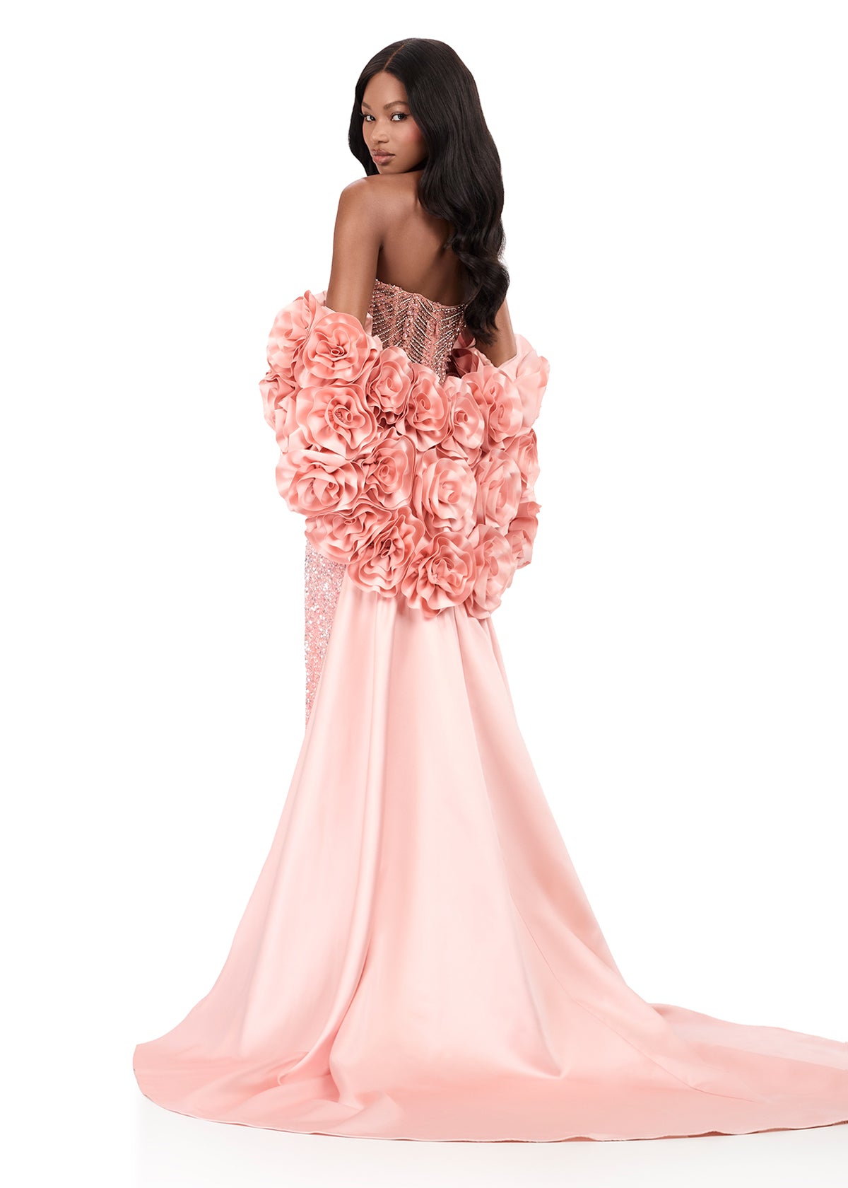 Ashley Lauren Style 12040 Long Prom Dress Pageant Formal Evening Gown One Size / Red Ashley Lauren Style 12040 Long Prom Dress Pageant Formal Evening Gown One Size / Red