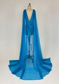 Ashleylauren 1868 Peacock cape