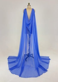 Ashleylauren 1868 perriwinkle blue cape