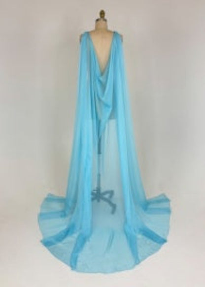 Ashleylauren 1868 Sky blue cape