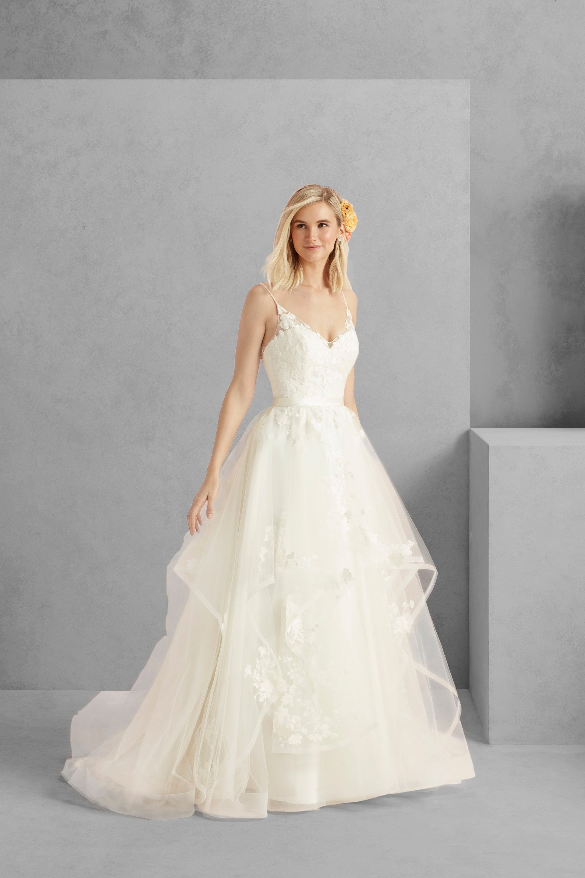 Casablanca Beloved BL219 Size 16 Ivory Butterfly Lace V Shaped Back Illusion Straps V Neck Satin Belt Satin Buttons Feminine Long Wedding Gown Casablanca Beloved BL219 Size 16 Ivory Butterfly Lace V Shaped Back Illusion Straps V Neck Satin Belt Satin Buttons Feminine Long Wedding Gown