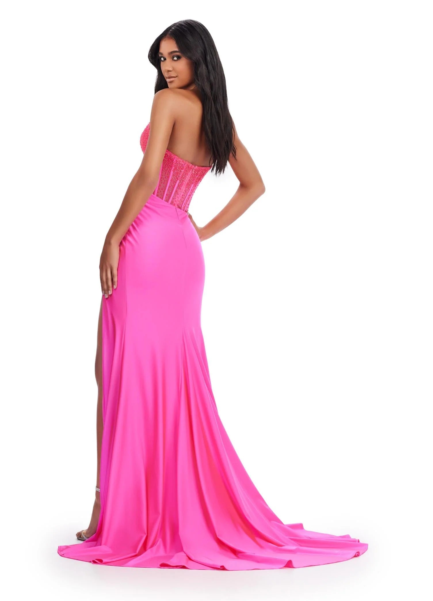 Ashley Lauren Style 11690 is a long prom dress designed for pageant and formal evening events. This elegant gown features Ashley Lauren's signature attention to fit and detail, creating a flattering silhouette that stands out on stage and in photos.

Available Colors: Black, Black/Black, Burgundy, Emerald, Hot Pink, Nude, Peacock, Purple, Red, Royal, Turquoise, White, Wine

This Ashley Lauren dress is an ideal choice for prom, pageant competitions, formal galas, and red carpet events.

Designer: Ashley Laur