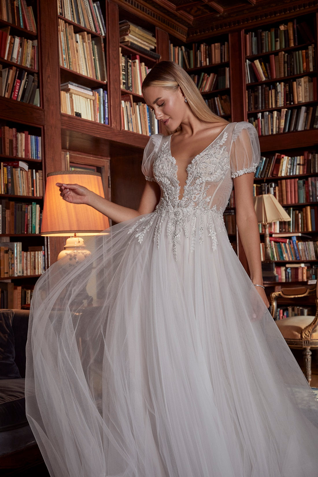 Casablanca Bridal 2555 Sabine Wedding Dress tulle A line skirt sheer s Casablanca Bridal 2555 Sabine Wedding Dress tulle A line skirt sheer s