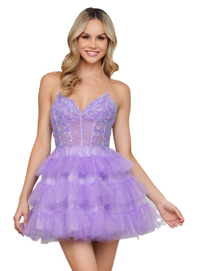 Cute Frilly Cocktail Dress Ruffle Skirt Mini Dress Colors 3346 Short Ruffle Layer Homecoming Dress A Cute Frilly Cocktail Dress Ruffle Skirt Mini Dress Colors 3346 Short Ruffle Layer Homecoming Dress A