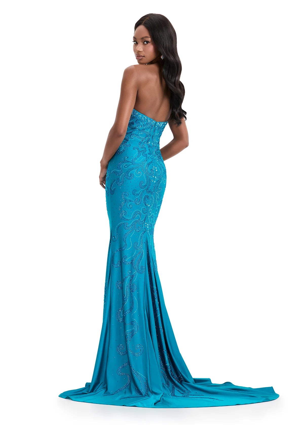 Ashley Lauren Style 12074 is a long prom dress designed for pageant and formal evening events. This elegant gown features Ashley Lauren's signature attention to fit and detail, creating a flattering silhouette that stands out on stage and in photos.

Available Colors: Fuchsia, White, Peacock

This Ashley Lauren dress is an ideal choice for prom, pageant competitions, formal galas, and red carpet events.

Designer: Ashley Lauren
Style Number: 12074