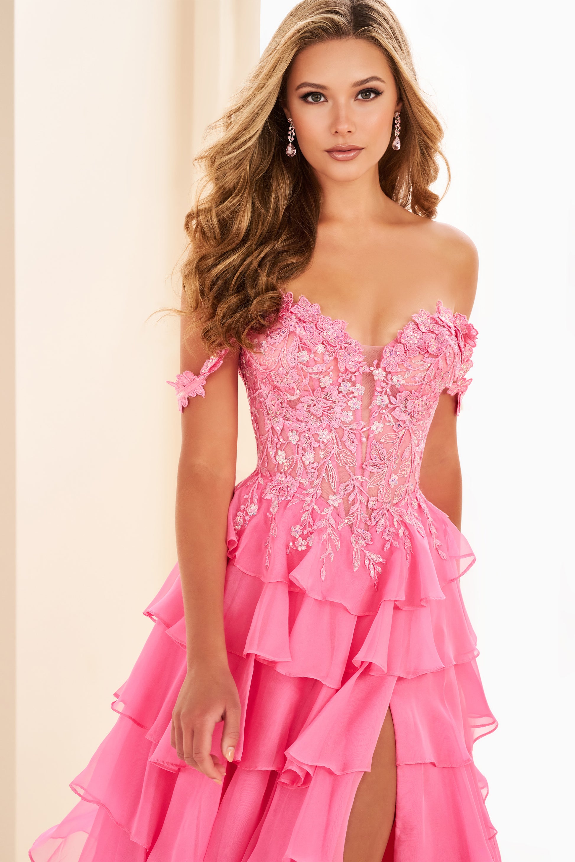 Ellie Wilde EW37108 Dress | Ellie Wilde Dresses | Formal Approach 24 / Hot Pink Ellie Wilde EW37108 Dress | Ellie Wilde Dresses | Formal Approach 24 / Hot Pink