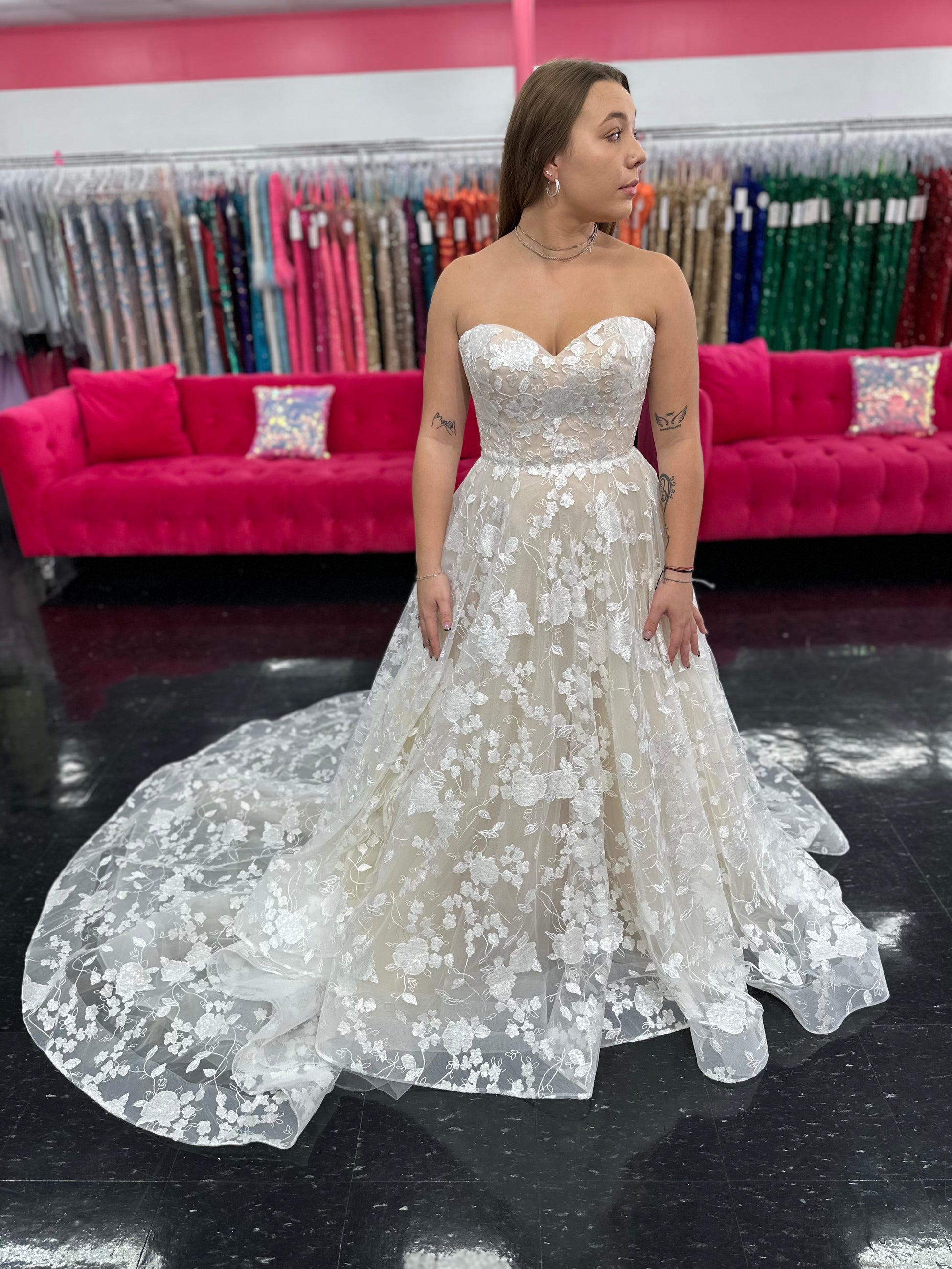 Beloved Bridal by Casablanca Bridal BL313 Decklyn Wedding Dress Strapl Glass Slipper Formals Beloved Bridal by Casablanca Bridal BL313 Decklyn Wedding Dress Strapl Glass Slipper Formals