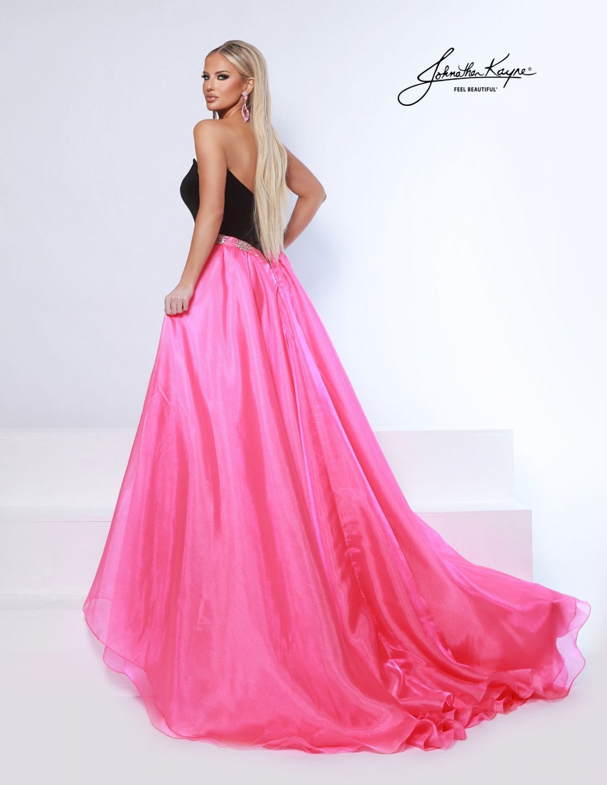 Johnathan Kayne 3132 Long Fitted velvet Pageant Dress high slit overskirt V Neck Formal Gown Black Aqua / 2 Johnathan Kayne 3132 Long Fitted velvet Pageant Dress high slit overskirt V Neck Formal Gown Black Aqua / 2