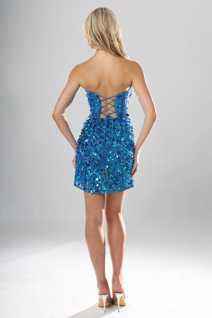 Jovani 53770 Homecoming Dress Sequin Cocktail
