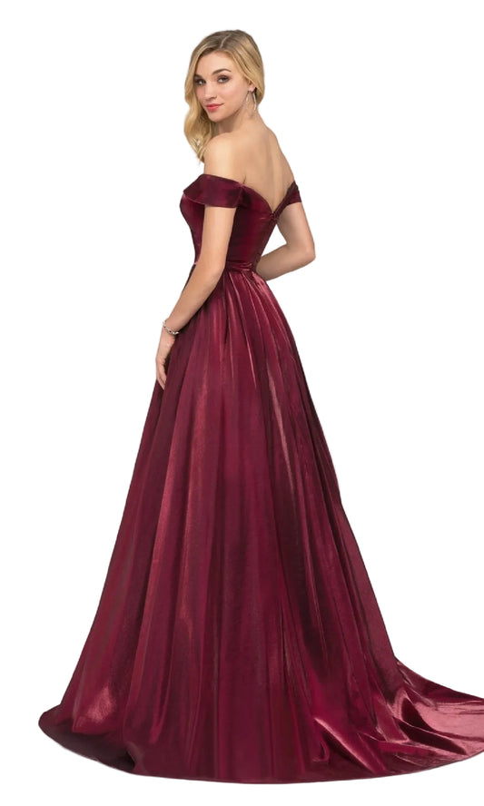 Lucci Lu 28063 Size 14 Claret Prom Dress Wedding Guest