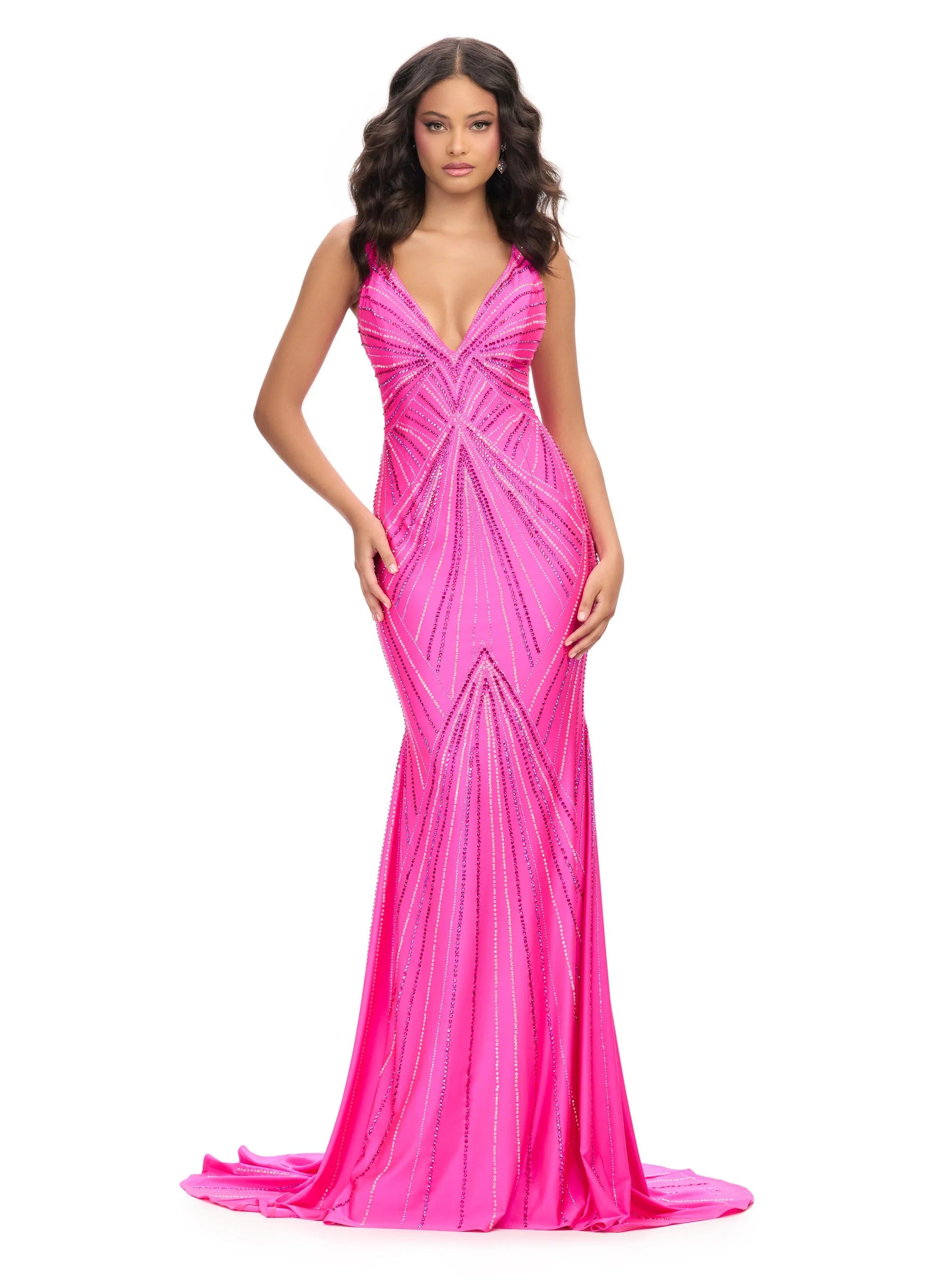 Ashley Lauren Style 11693 is a long prom dress designed for pageant and formal evening events. This elegant gown features Ashley Lauren's signature attention to fit and detail, creating a flattering silhouette that stands out on stage and in photos.

Available Colors: Royal, Turquoise, Black, Fuchsia, Purple, Red

This Ashley Lauren dress is an ideal choice for prom, pageant competitions, formal galas, and red carpet events.

Designer: Ashley Lauren
Style Number: 11693