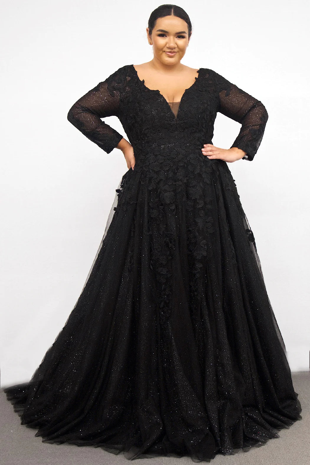 Shirley Wedding Dress Black / 40 Shirley Wedding Dress Black / 40