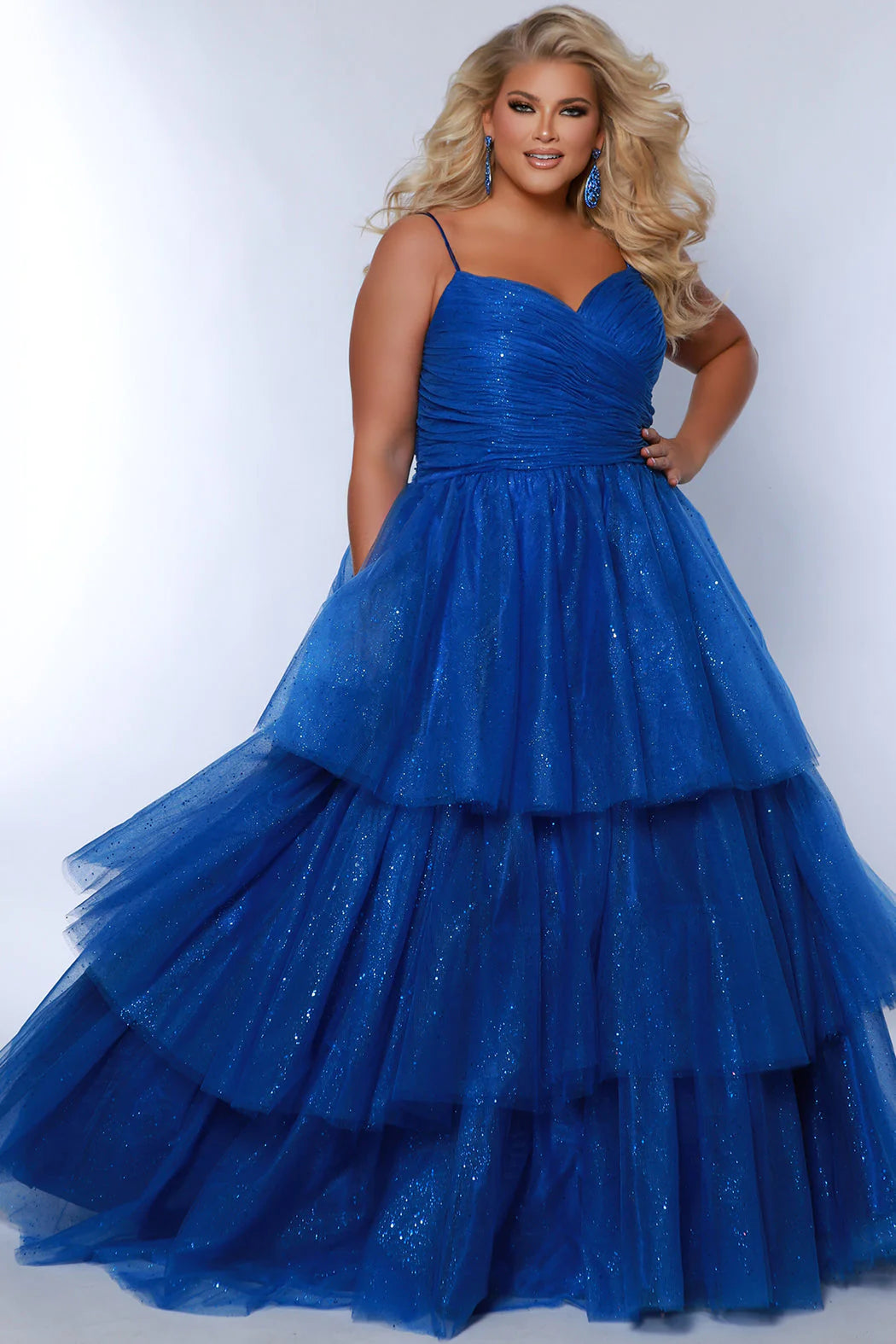 Sydneys Closet SC7392 Prom Dress - Royal | NewYorkDress Sydneys Closet SC7392 Prom Dress - Royal | NewYorkDress