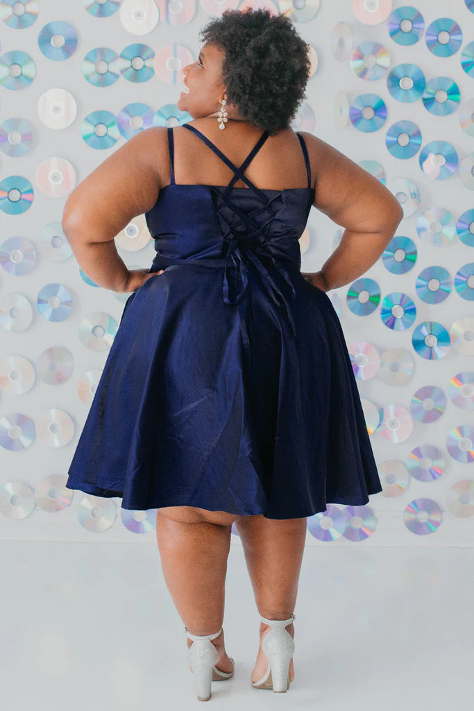 Share more than 152 blue cocktail gown best