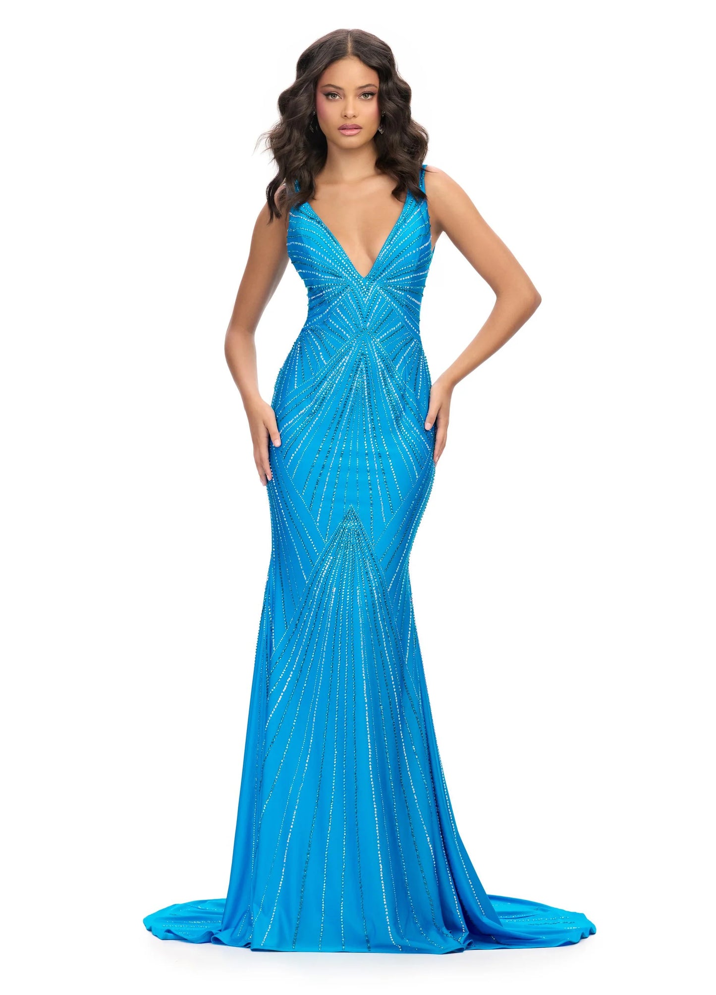 Ashley Lauren Style 11693 is a long prom dress designed for pageant and formal evening events. This elegant gown features Ashley Lauren's signature attention to fit and detail, creating a flattering silhouette that stands out on stage and in photos.

Available Colors: Royal, Turquoise, Black, Fuchsia, Purple, Red

This Ashley Lauren dress is an ideal choice for prom, pageant competitions, formal galas, and red carpet events.

Designer: Ashley Lauren
Style Number: 11693