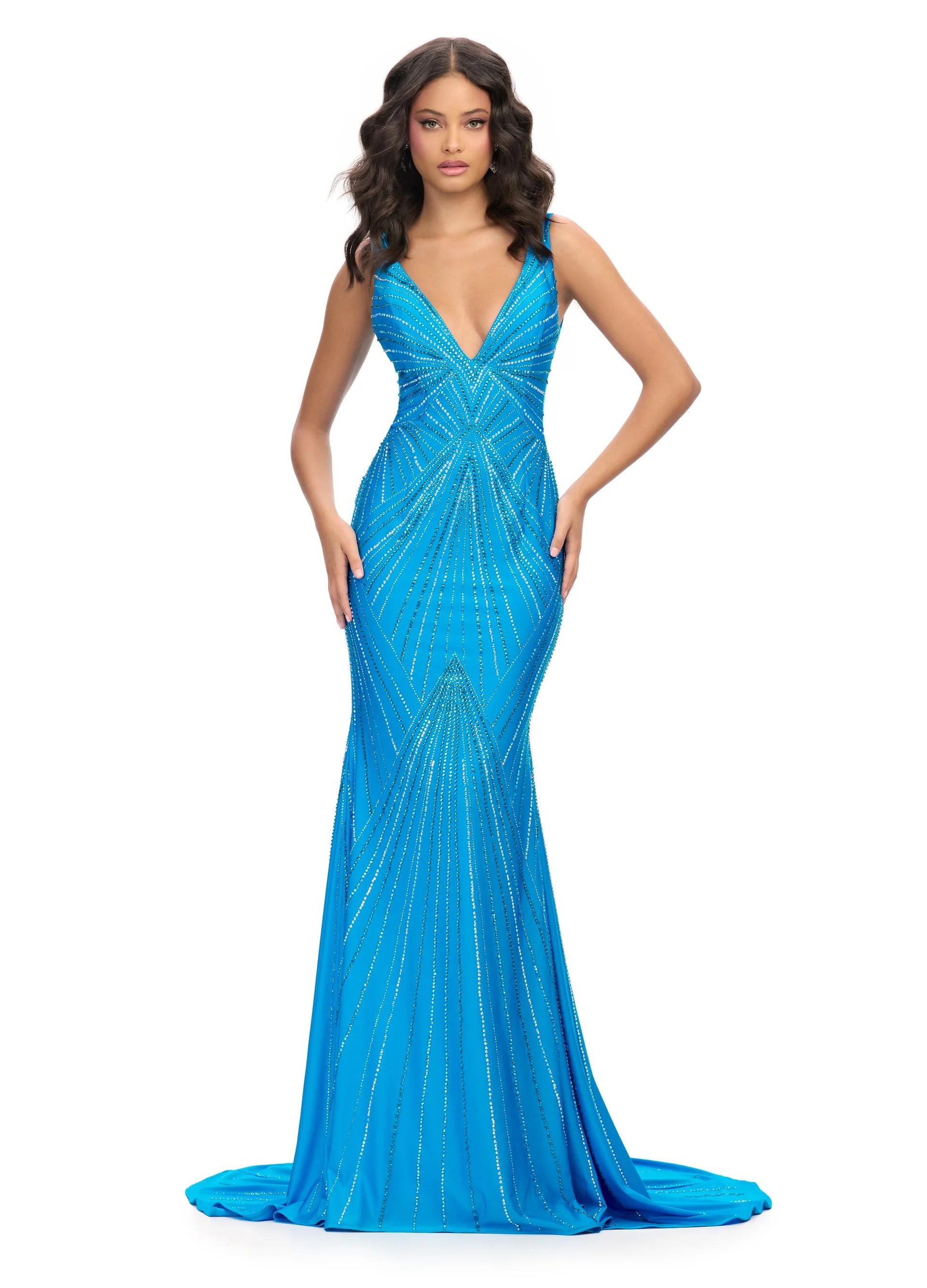 Ashley Lauren Style 11693 is a long prom dress designed for pageant and formal evening events. This elegant gown features Ashley Lauren's signature attention to fit and detail, creating a flattering silhouette that stands out on stage and in photos.

Available Colors: Royal, Turquoise, Black, Fuchsia, Purple, Red

This Ashley Lauren dress is an ideal choice for prom, pageant competitions, formal galas, and red carpet events.

Designer: Ashley Lauren
Style Number: 11693