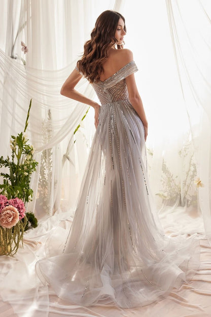 silver beaded mother of the bride dresses Cicinia Silver Plus Size Mother Of The Bride Dress Long Chiffon Beaded Sheath Floor Length V-neck