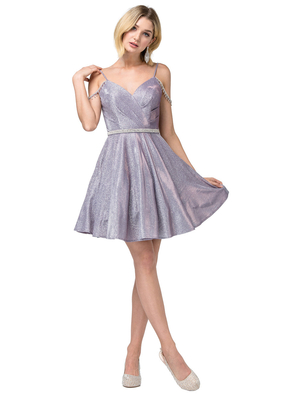 Dancing Queen 3173 Short Dress Size XXL (14) Fit & Flare