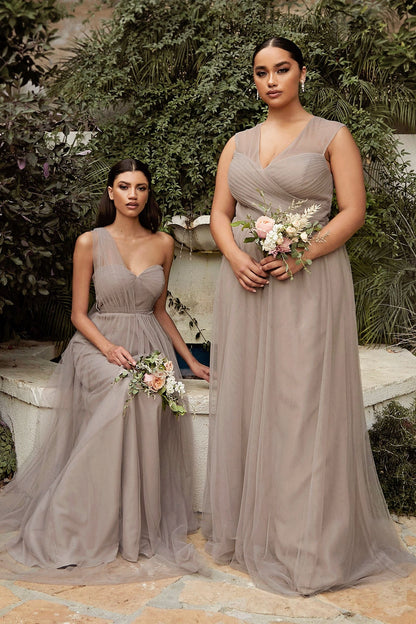 Ladivine ET322 Size 10 Eucalyptus Long Bridesmaid Dress Formal convertible Gown Bridal Party