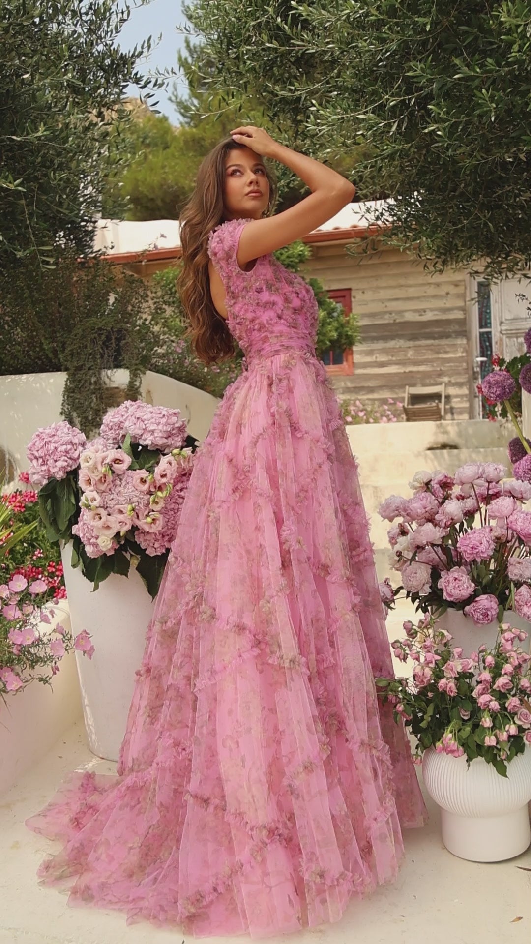 Gorgeous Beading Satin Scoop Short Sleeves Prom Dress – ballbellauk