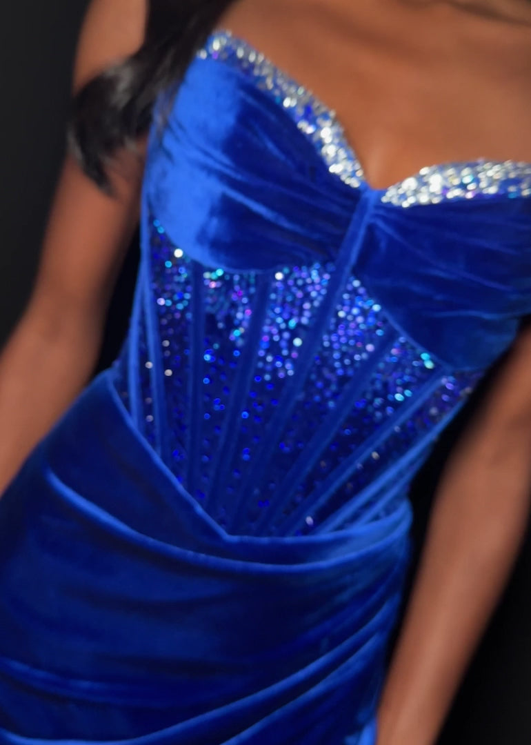 Ashley Lauren Style 12075 is a long prom dress designed for pageant and formal evening events. This elegant gown features Ashley Lauren's signature attention to fit and detail, creating a flattering silhouette that stands out on stage and in photos.

Available Colors: Black, Red, Royal

This Ashley Lauren dress is an ideal choice for prom, pageant competitions, formal galas, and red carpet events.

Designer: Ashley Lauren
Style Number: 12075