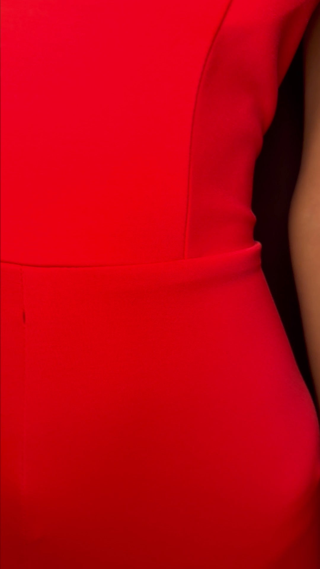 Ashley Lauren 11531 Prom One Shoulder Scuba Jumpsuit Puff Sleeve