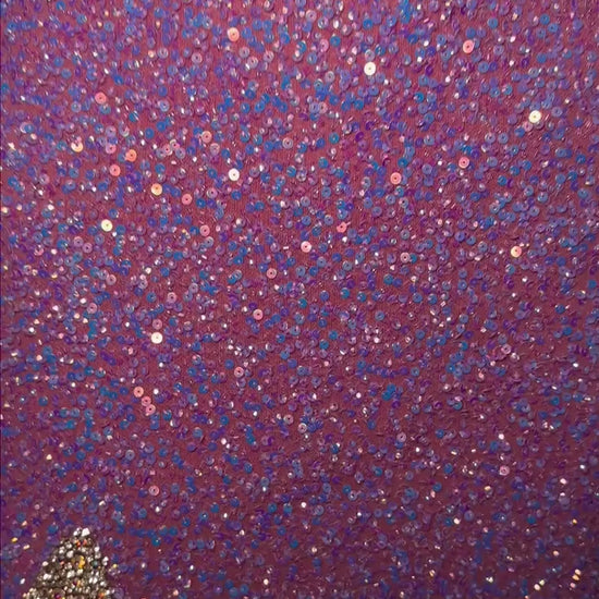 Look glamorous in this Ashley Lauren 11521 beaded sequin pageant dress. Featuring a strapless bodice, a crystal V neckline, beaded sequins, a full skirt with a slit, and a floor-length hem. Look absolutely stunning at your next formal event.&nbsp;Bring the glam! This fully beaded strapless gown features a deep v neckline and a left leg slit.

COLORS:&nbsp;Silver, Hot Pink, Black, Orchid