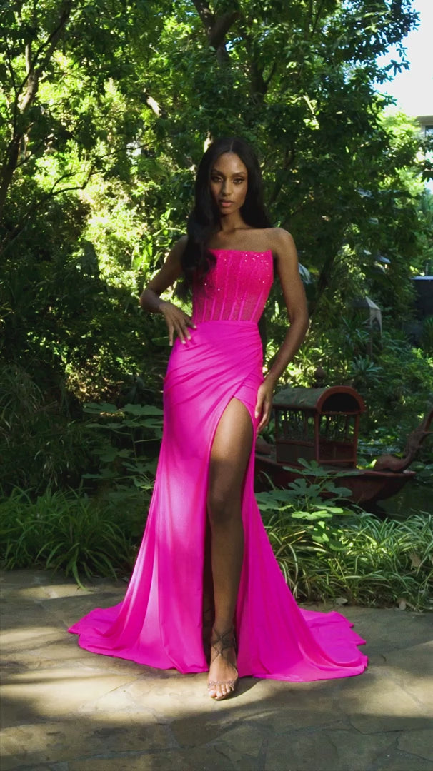 Ashley Lauren Style 11690 is a long prom dress designed for pageant and formal evening events. This elegant gown features Ashley Lauren's signature attention to fit and detail, creating a flattering silhouette that stands out on stage and in photos.

Available Colors: Black, Black/Black, Burgundy, Emerald, Hot Pink, Nude, Peacock, Purple, Red, Royal, Turquoise, White, Wine

This Ashley Lauren dress is an ideal choice for prom, pageant competitions, formal galas, and red carpet events.

Designer: Ashley Laur