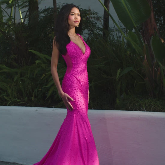 Ashley Lauren Style 12030 is a long prom dress designed for pageant and formal evening events. This elegant gown features Ashley Lauren's signature attention to fit and detail, creating a flattering silhouette that stands out on stage and in photos.

Available Colors: Black, Fuchsia, Ice Pink, Sky