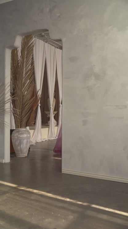 Ladivine CD0230 Size 12 Black Beaded Sheer Corset A Line Maxi Slit Prom Dress Shimmer Ballgown Formal