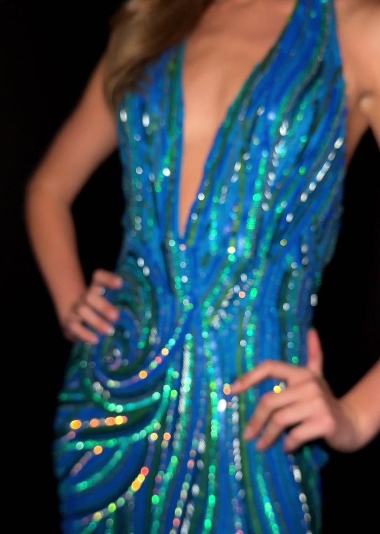 Ashley Lauren Style 11670 is a long prom dress designed for pageant and formal evening events. This elegant gown features Ashley Lauren's signature attention to fit and detail, creating a flattering silhouette that stands out on stage and in photos.

Available Colors: Black, Hot Pink, Jade, Orchid, Peacock, Red, Royal

This Ashley Lauren dress is an ideal choice for prom, pageant competitions, formal galas, and red carpet events.

Designer: Ashley Lauren
Style Number: 11670