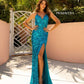 Primavera Couture 3295 Sequin Prom Dress Sizes 000 4 10 14