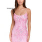Primavera Couture 3816 Size 4 Pink Short Homecoming Dress