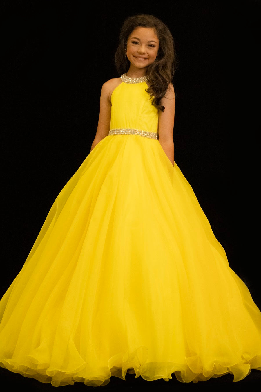 Sugar Kayne C114 Girls Pageant Dress Preteen Ball Gown